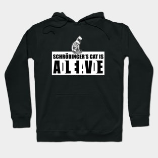 Schrondingers Cat Dead and Alive Hoodie